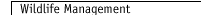 Wildlife Management 