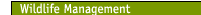 Wildlife Management 